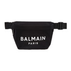 Balmain Black Nylon B-Bum Bag