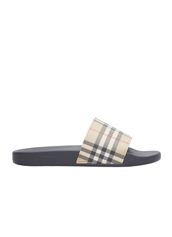 Photo: Burberry Vintage Check Print Slides