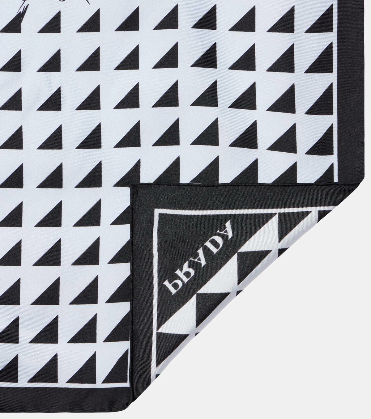 Prada Printed silk twill scarf Prada Prada Printed silk twill scarf Prada