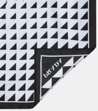 Prada Printed silk twill scarf