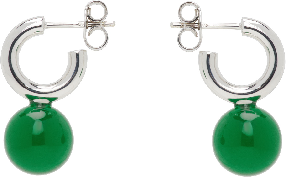LEMAIRE Short Dot Earrings