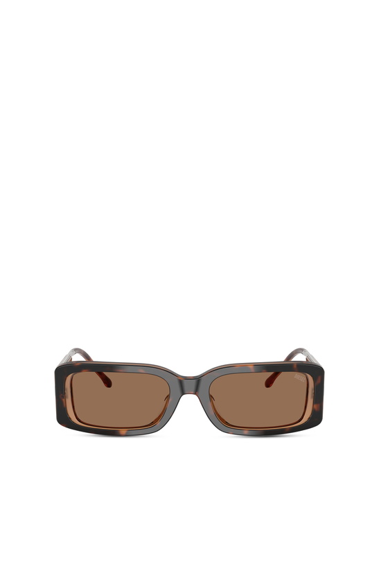 Photo: Diesel Rectangle sunglasses - Sunglasses - Unisex - Brown