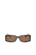 Diesel Rectangle sunglasses - Sunglasses - Unisex - Brown