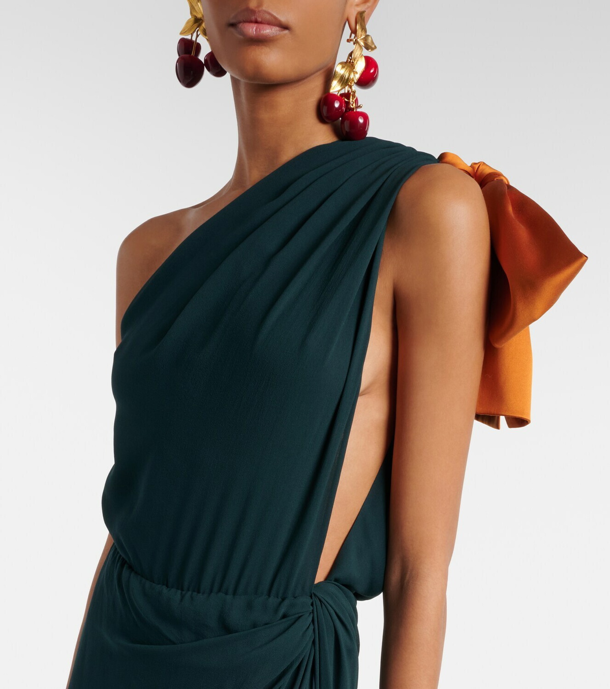 Saint Laurent Silk chiffon gown