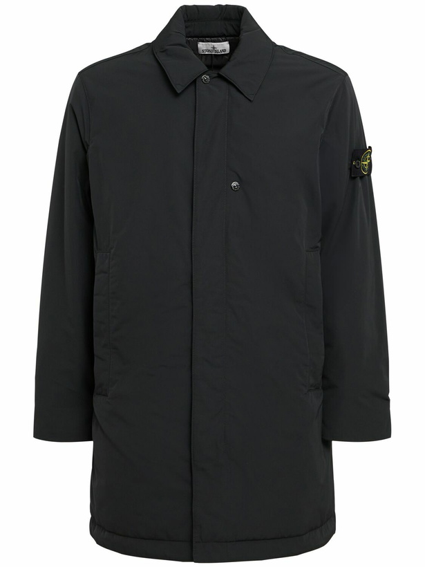 Photo: STONE ISLAND Micro Twill Long Coat