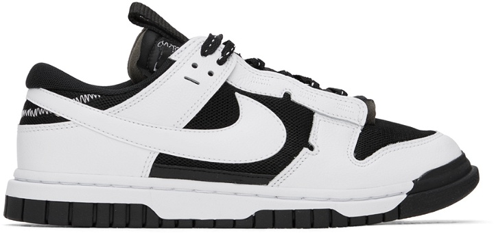Photo: Nike Black & White Air Dunk Jumbo Sneakers