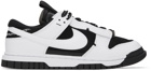 Nike Black & White Air Dunk Jumbo Sneakers