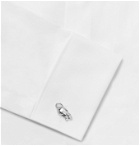 Asprey - Mouse and Cheese Gold-Gilded Sterling Silver Cufflinks - Silver
