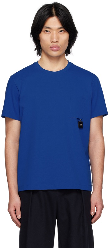 Photo: Wooyoungmi Blue Patch Pocket T-Shirt