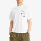MARKET Men's Smiley Museum Uv T-Shirt in White