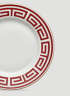 Set of Two Labirinto Dinner Plate in Red