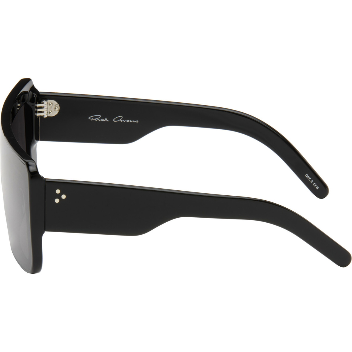 Rick Owens Black Tower Documenta Sunglasses