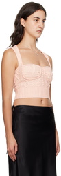 GUIZIO Pink Gemma Tank Top