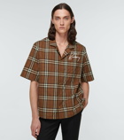 Burberry - Checked cotton shirt