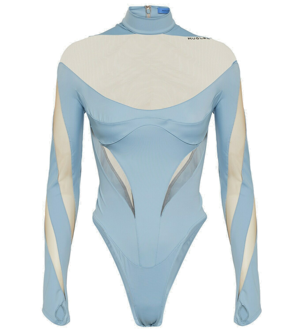 Mugler Paneled bodysuit Mugler