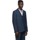 adidas x Human Made Navy Denim HM Blazer