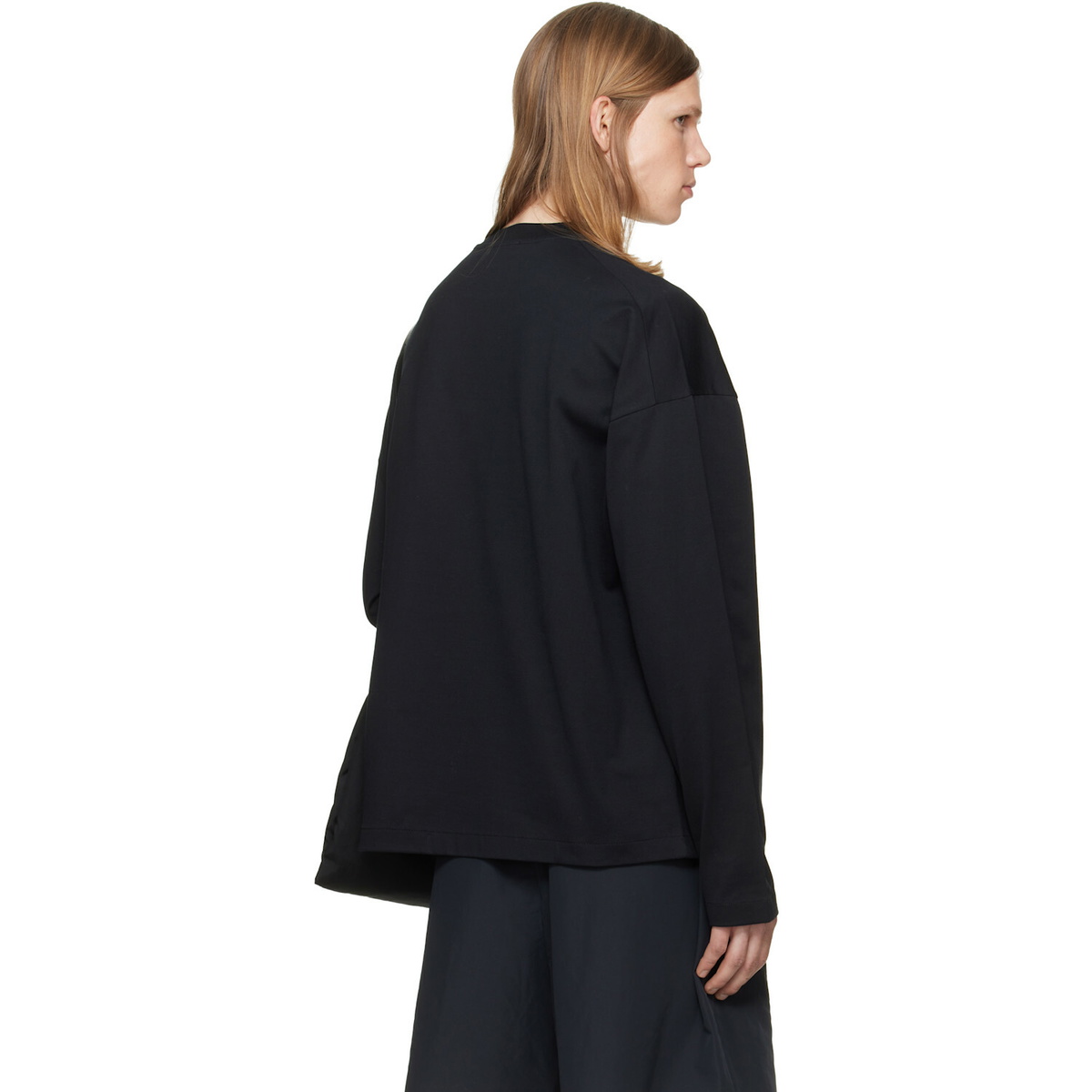 Jil Sander Black Cotton Crew-Neck T-shirt