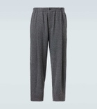 Giorgio Armani Mid-rise wide-leg pants