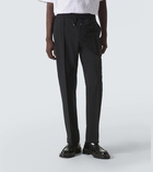 Valentino Wool and mohair slim pants