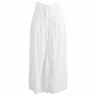 Isabel Marant Women's Étoile Loraine Maxi Skirt in White