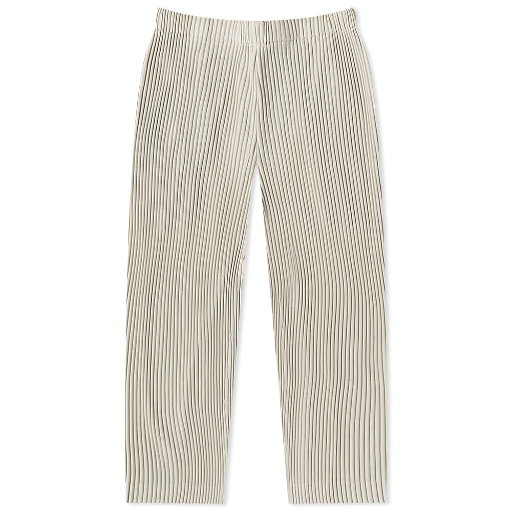 Homme Plissé Issey Miyake Men's JF109 Straight Pant in Pearl Grey Homme ...