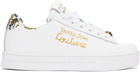 Versace Jeans Couture White Court 88 Sneakers