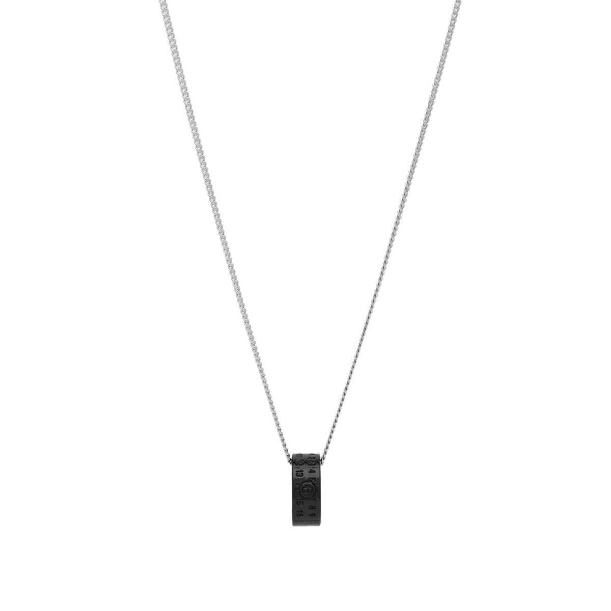 MM6 Maison Margiela Dice Pendant Necklace - Black for Women