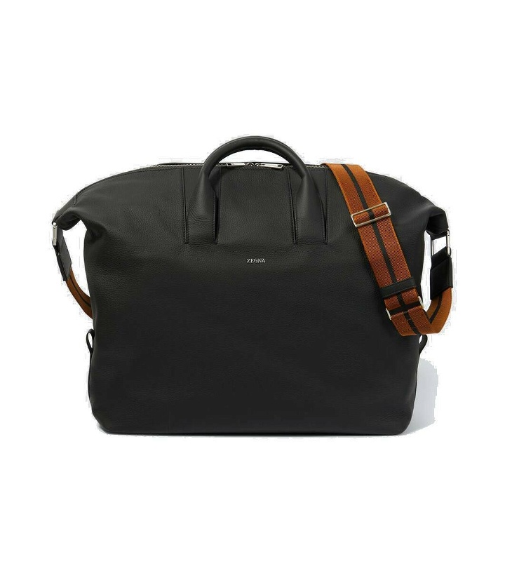 Photo: Zegna Raglan leather travel bag