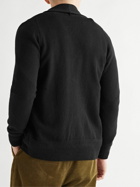 John Smedley - Cullen Recycled-Cashmere and Merino Wool-Blend Cardigan - Black