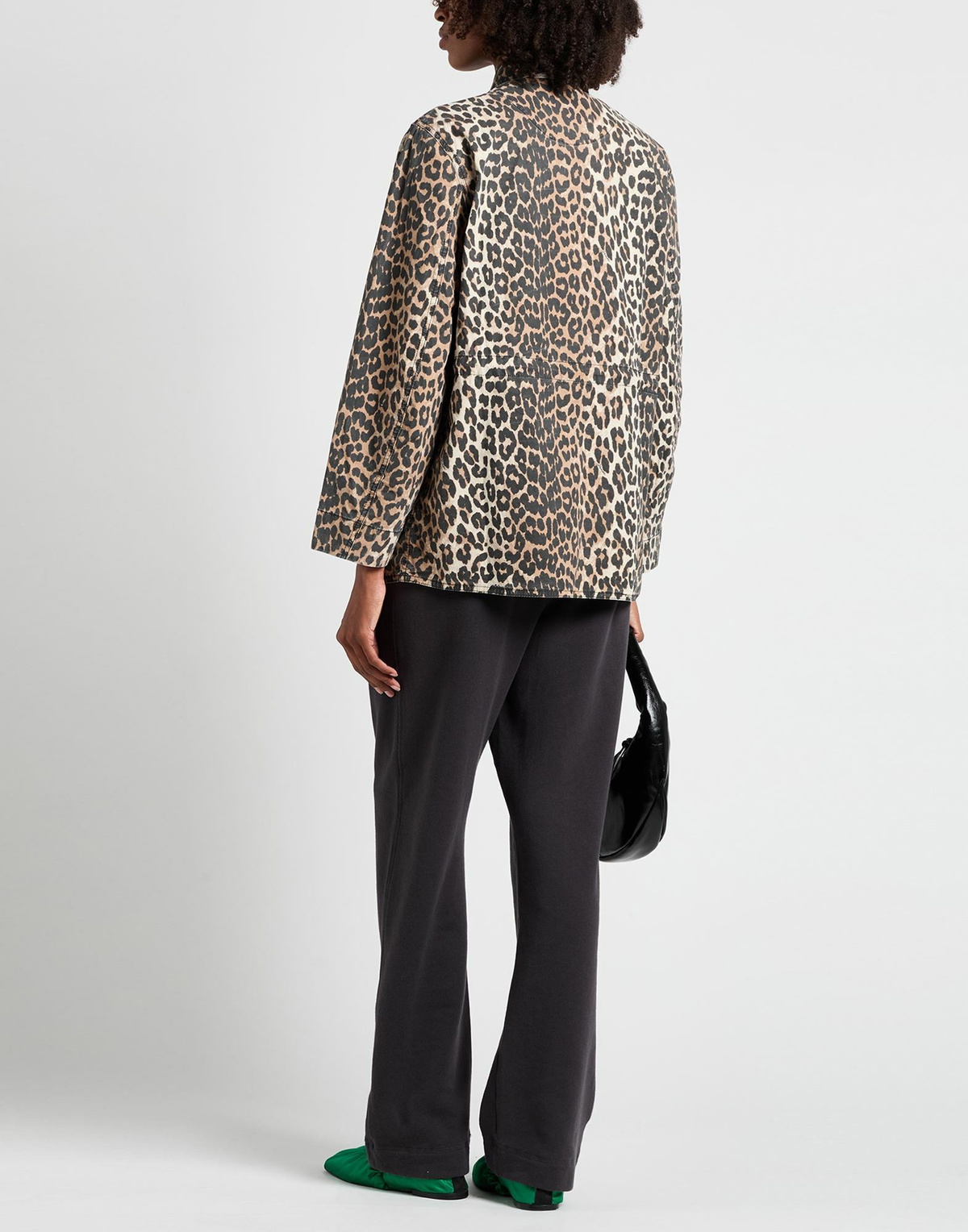 Ganni Womens Jacket in Black