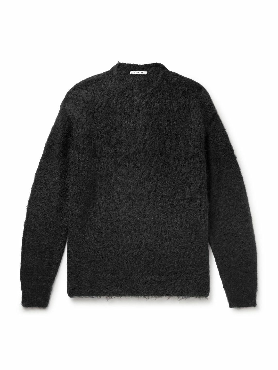 Auralee - Baby Cashmere Rollneck Sweater - Black Auralee