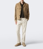 Zegna Wool piqué polo shirt