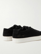 Common Projects - Achilles Suede Sneakers - Black