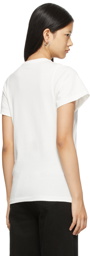 TOTEME Off-White Curved Seam T-Shirt