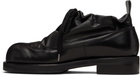 Comme des Garçons Homme Plus Black KIDS LOVE GAITE Edition Leather Derbys