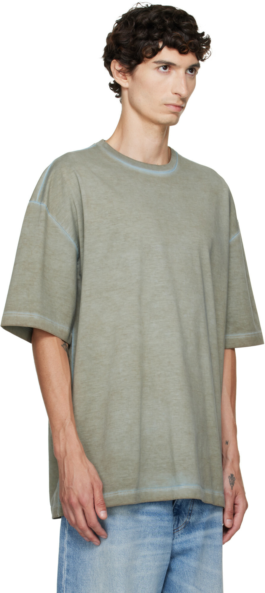 Maison Margiela Gray Oversized T-shirt