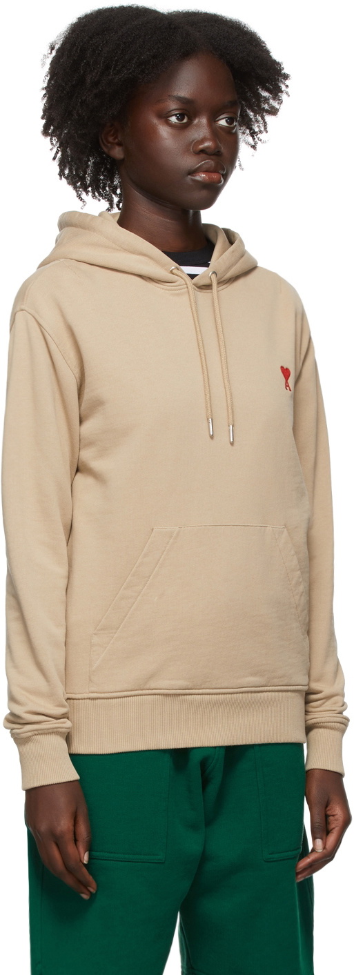 Ami best sale hoodie beige