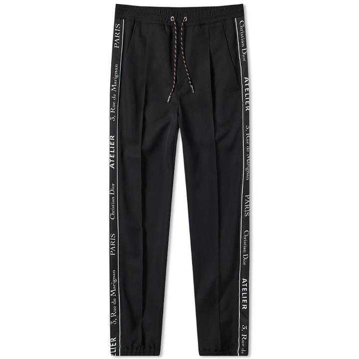 Photo: Dior Homme Taped Seam Track Pant