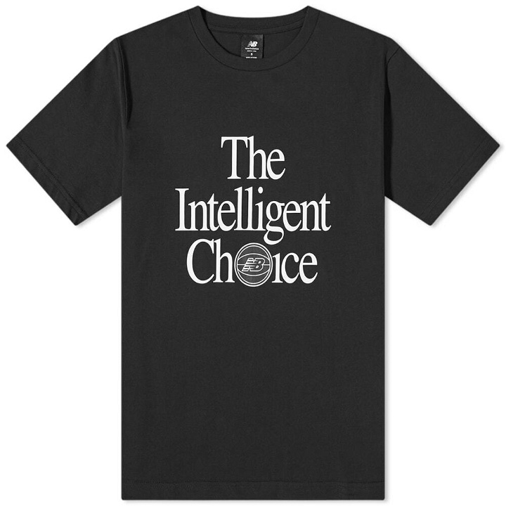 Photo: New Balance Men's Intelligent Choice T-Shirt in Black
