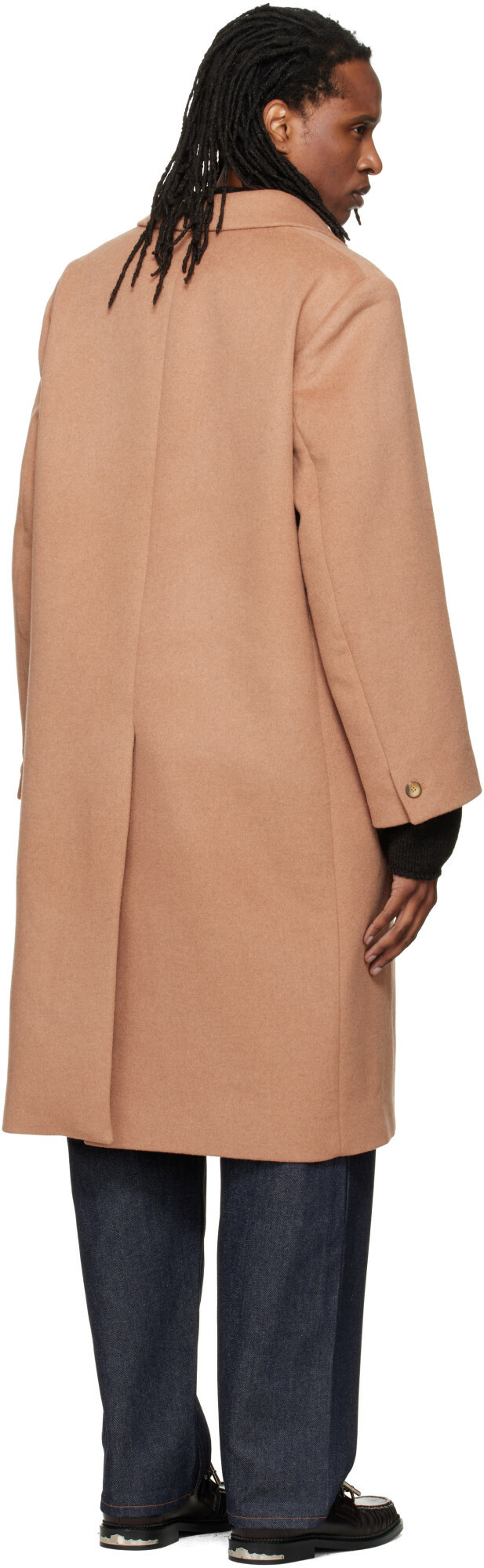Carter Young Tan Cashmere Hewitt Coat