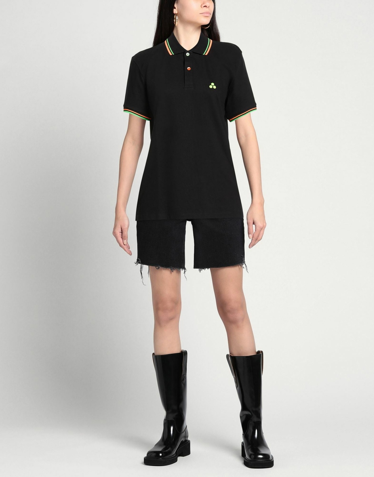 Peuterey Womens Polo shirt in Black