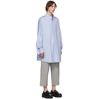 Maison Margiela Blue Long Shirt