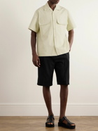 Jil Sander - Camp-Collar Cotton-Poplin Shirt - Green