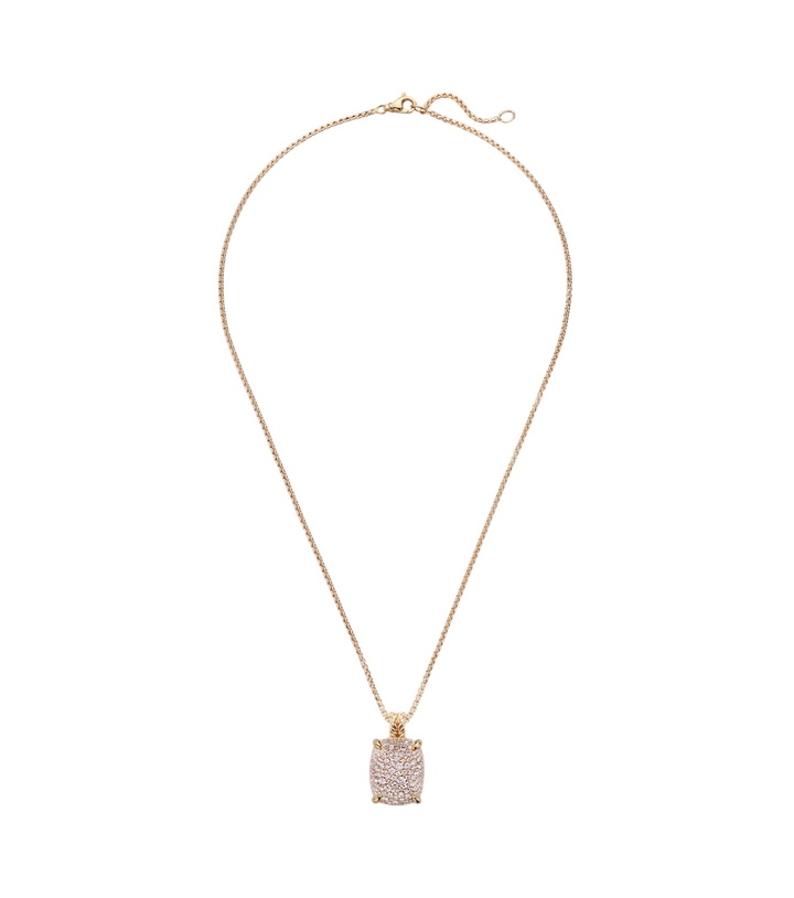 Photo: David Yurman Châtelaine® 18kt gold pendant necklace with diamonds