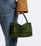 JW Anderson Loafer Small suede shoulder bag