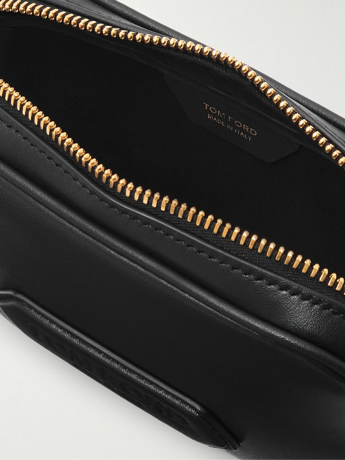 TOM FORD - Leather Messenger Bag