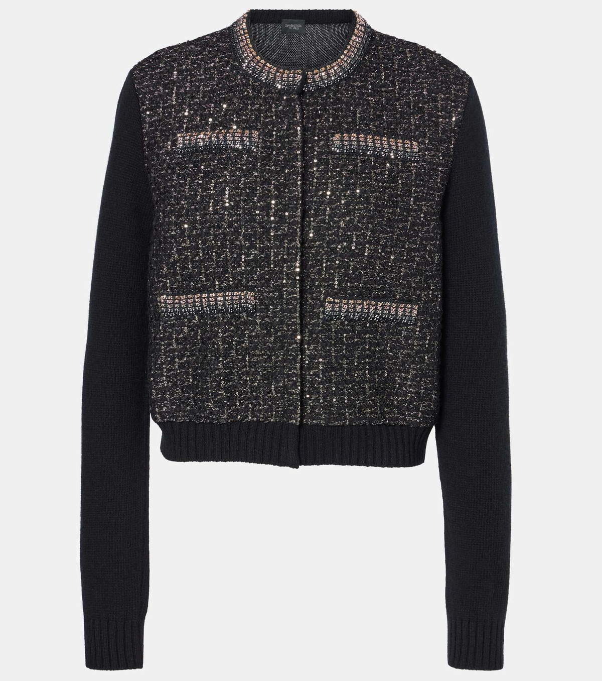 Giambattista Valli Sequined wool cardigan