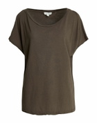 Crossley Womens T-shirt Chocolate in Brown