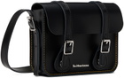 Dr. Martens Black 7 Inch Leather Crossbody Bag