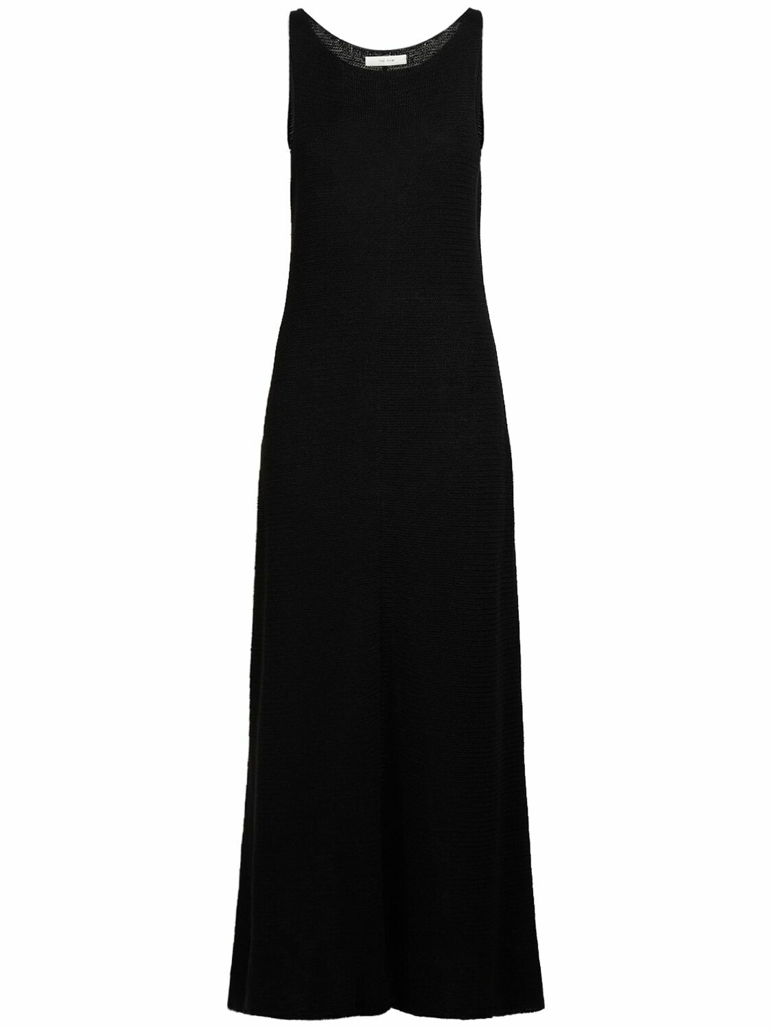 The Row Black Satin Natasha Dress The Row